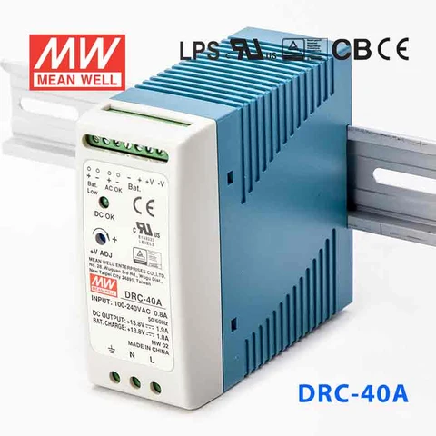 Bộ nguồn DRC-100A (96,6W; 13,8V; 4,5/2,5A)